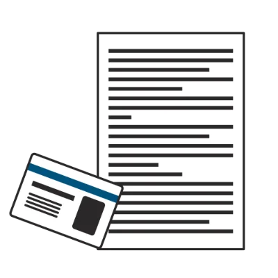 必要書類を提出